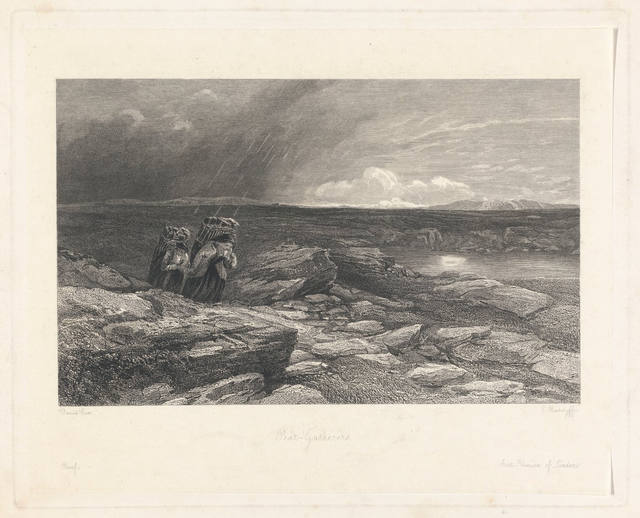Turfstekers door Edward Radclyffe