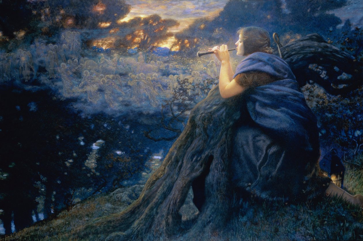 Onbekend Beeld door Edward Robert Hughes