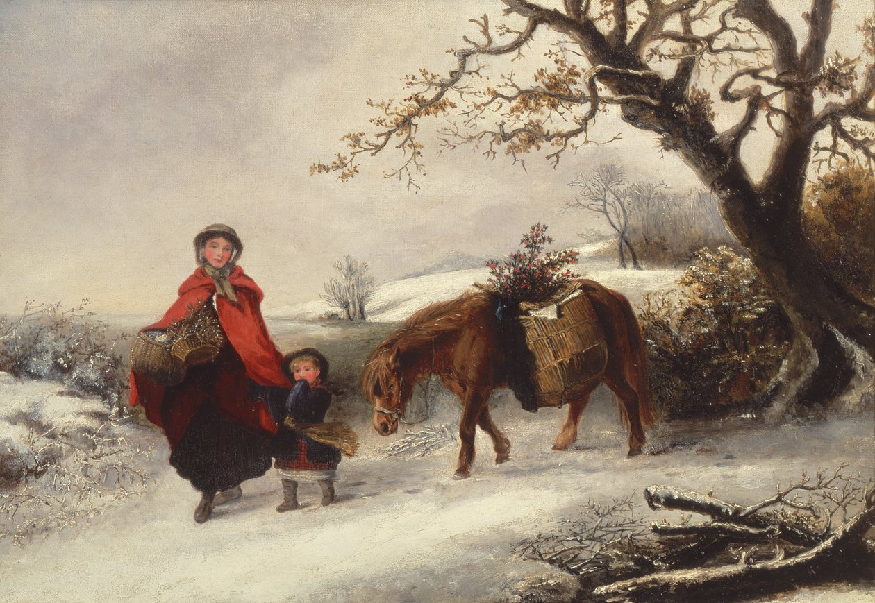 Het Thuisbrengen van de Hulst door Edward Robert Smythe