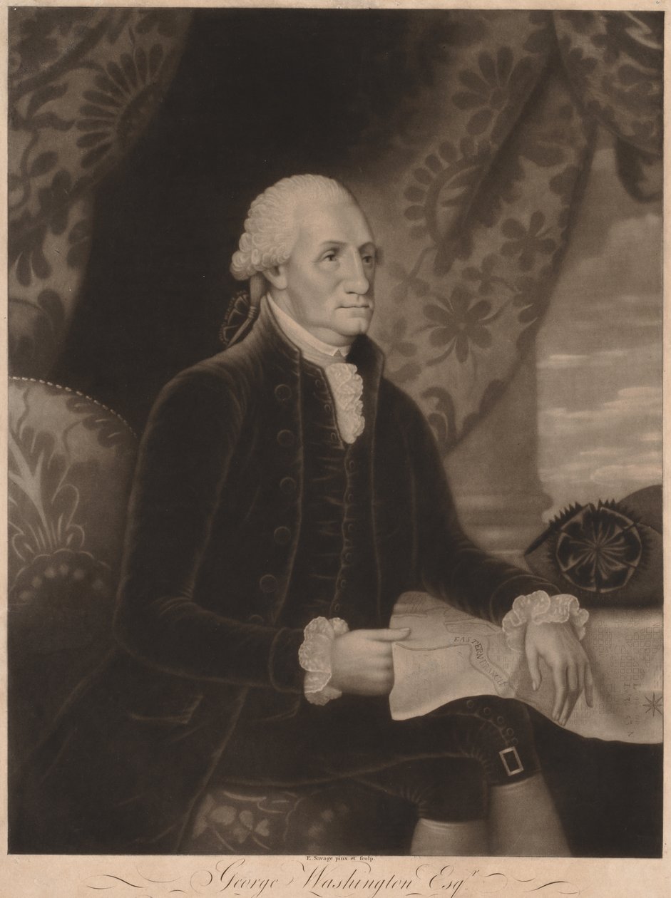 George Washington door Edward Savage