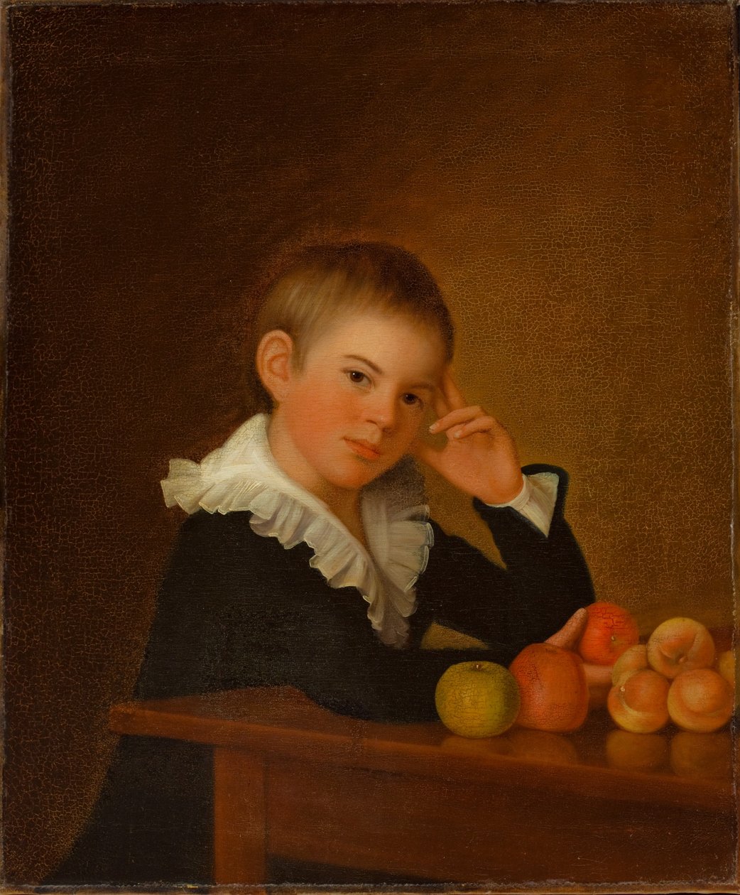 Portret van Edward Savage Jr. door Edward Savage