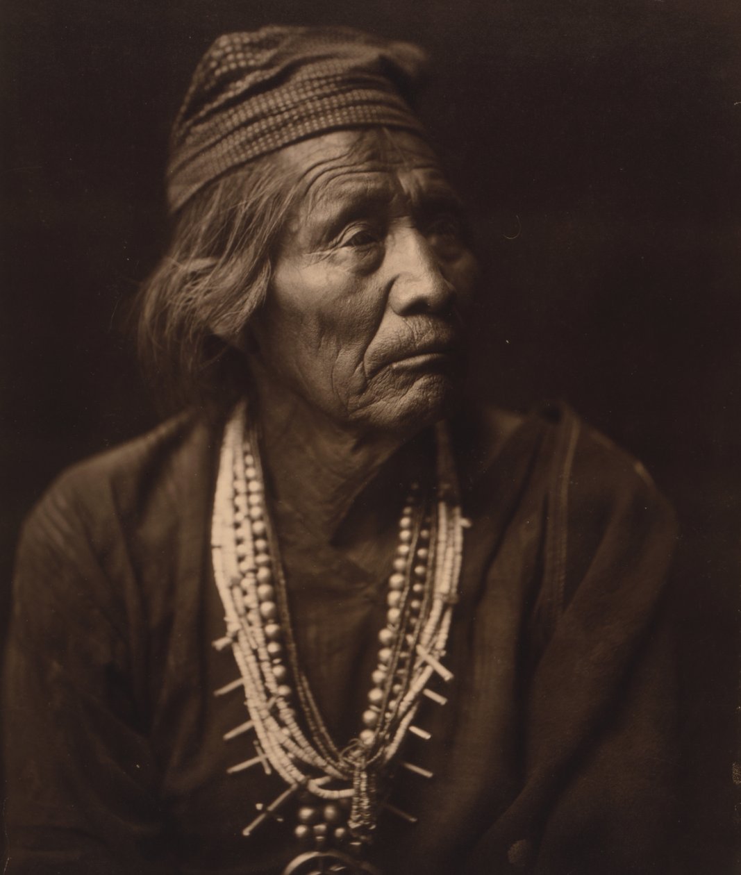 Nesjaja Hatali - Navaho 1904 door Edward Sheriff Curtis