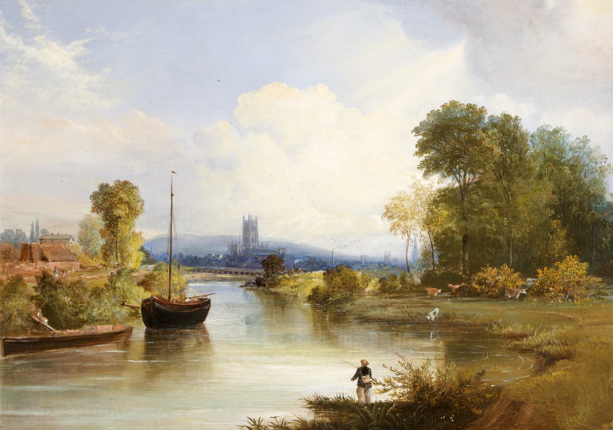 Rivier Severn door Edward Smith