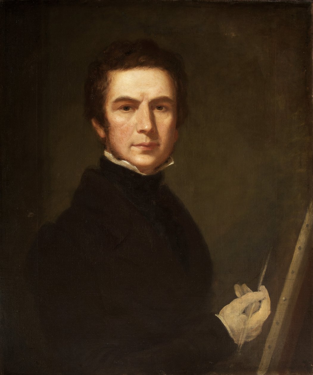 Zelfportret, ca. 1830 door Edward Villiers Rippingille
