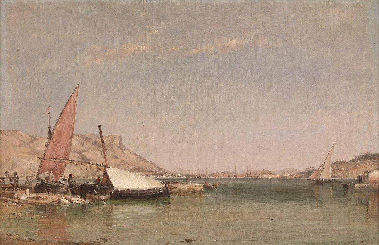 Toulon (?) door Edward William Cooke