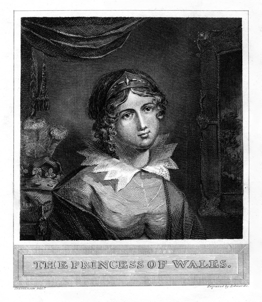 De Prinses van Wales, 19e eeuw door Edwards