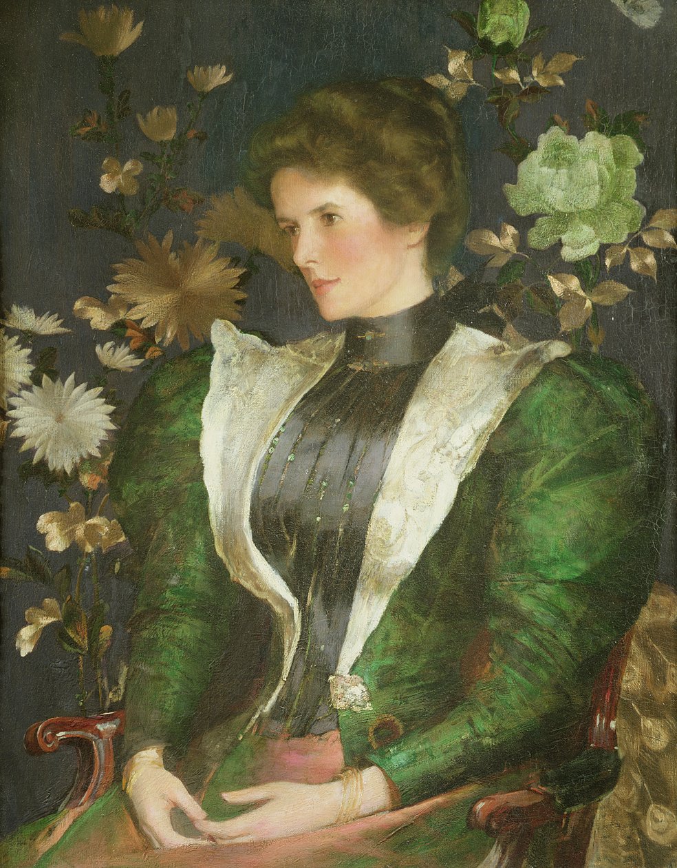 Portret van Lady Sutherland door Edwin Arthur Ward