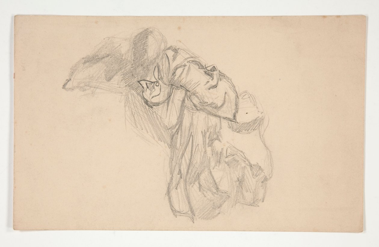 Een engel door Edwin Austin Abbey
