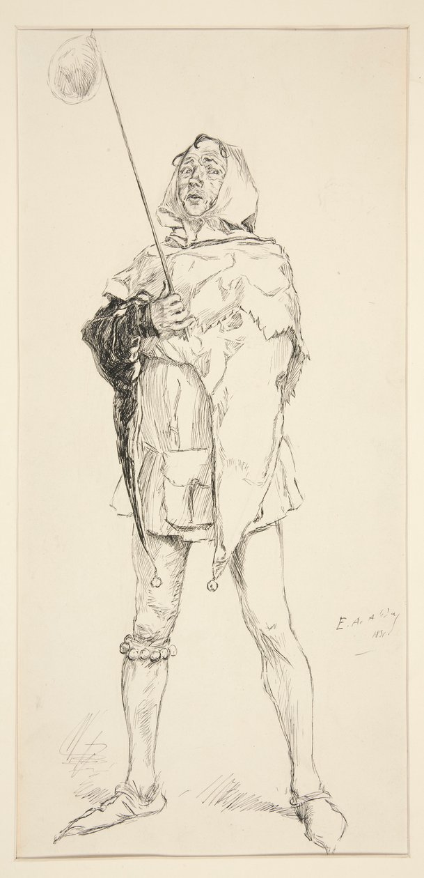 Clown door Edwin Austin Abbey