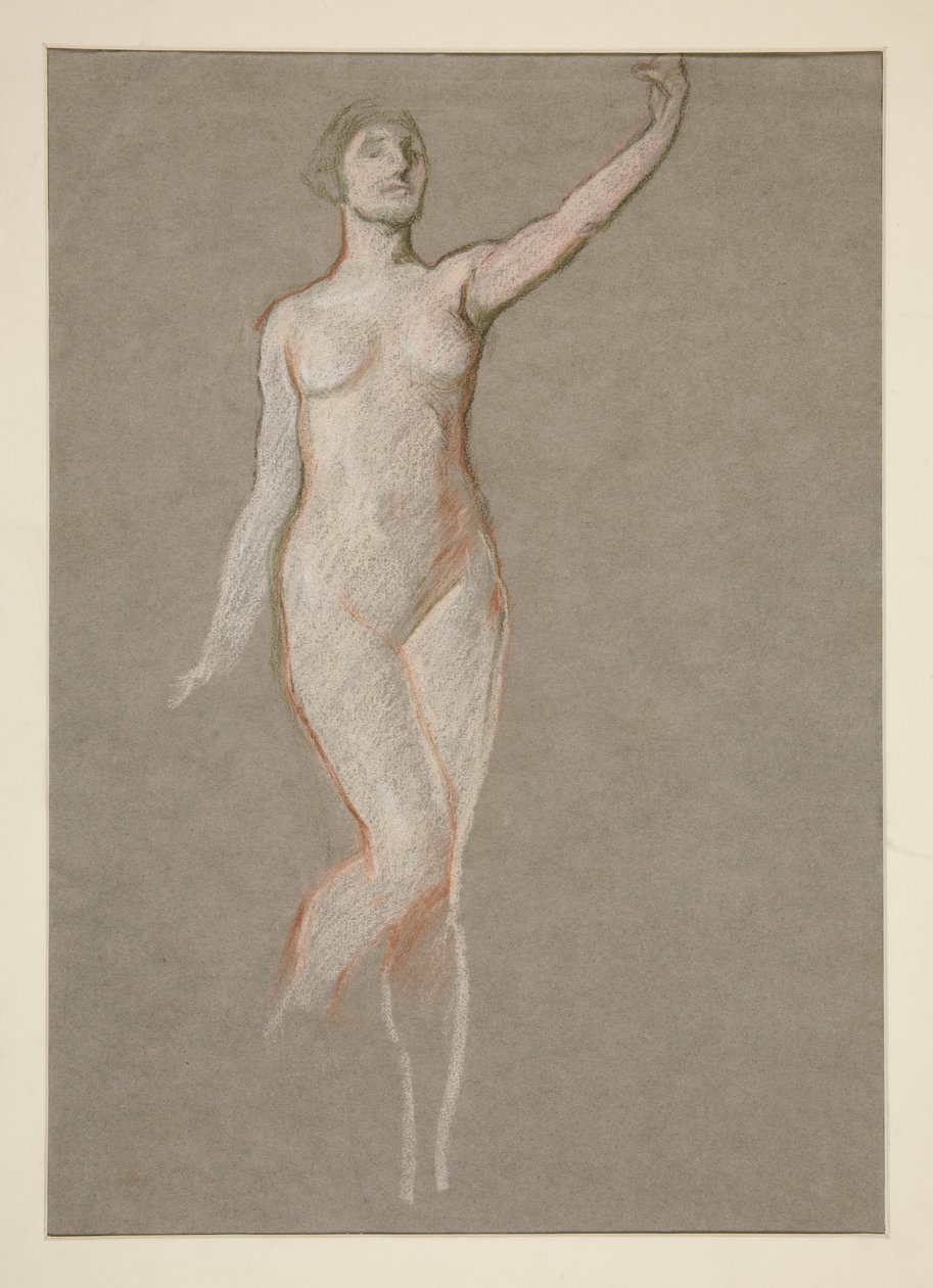 Figurenstudie door Edwin Austin Abbey