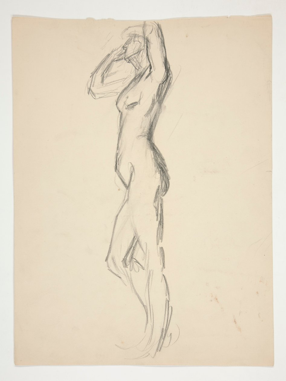 Figuurstudie door Edwin Austin Abbey
