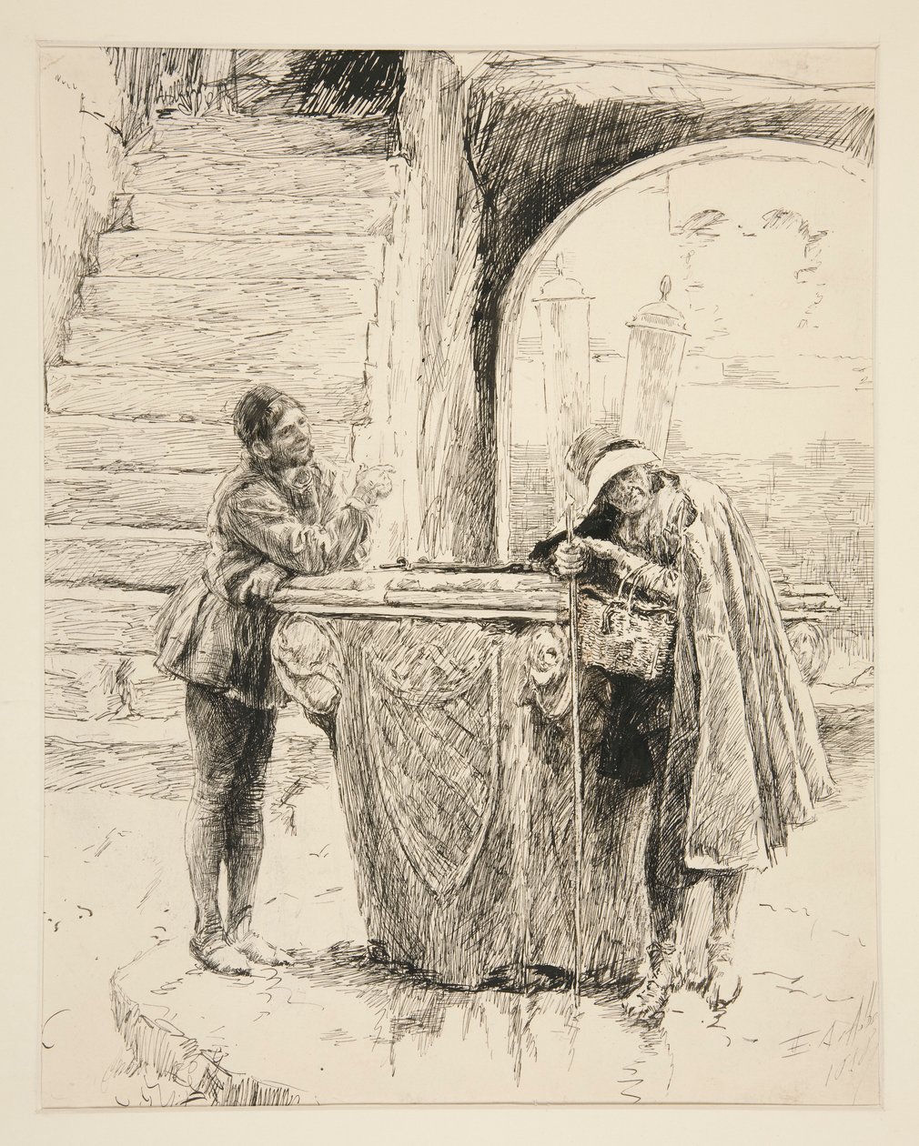 Launcelot door Edwin Austin Abbey