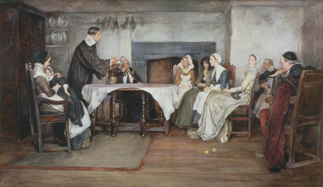 Stenig Terrein door Edwin Austin Abbey