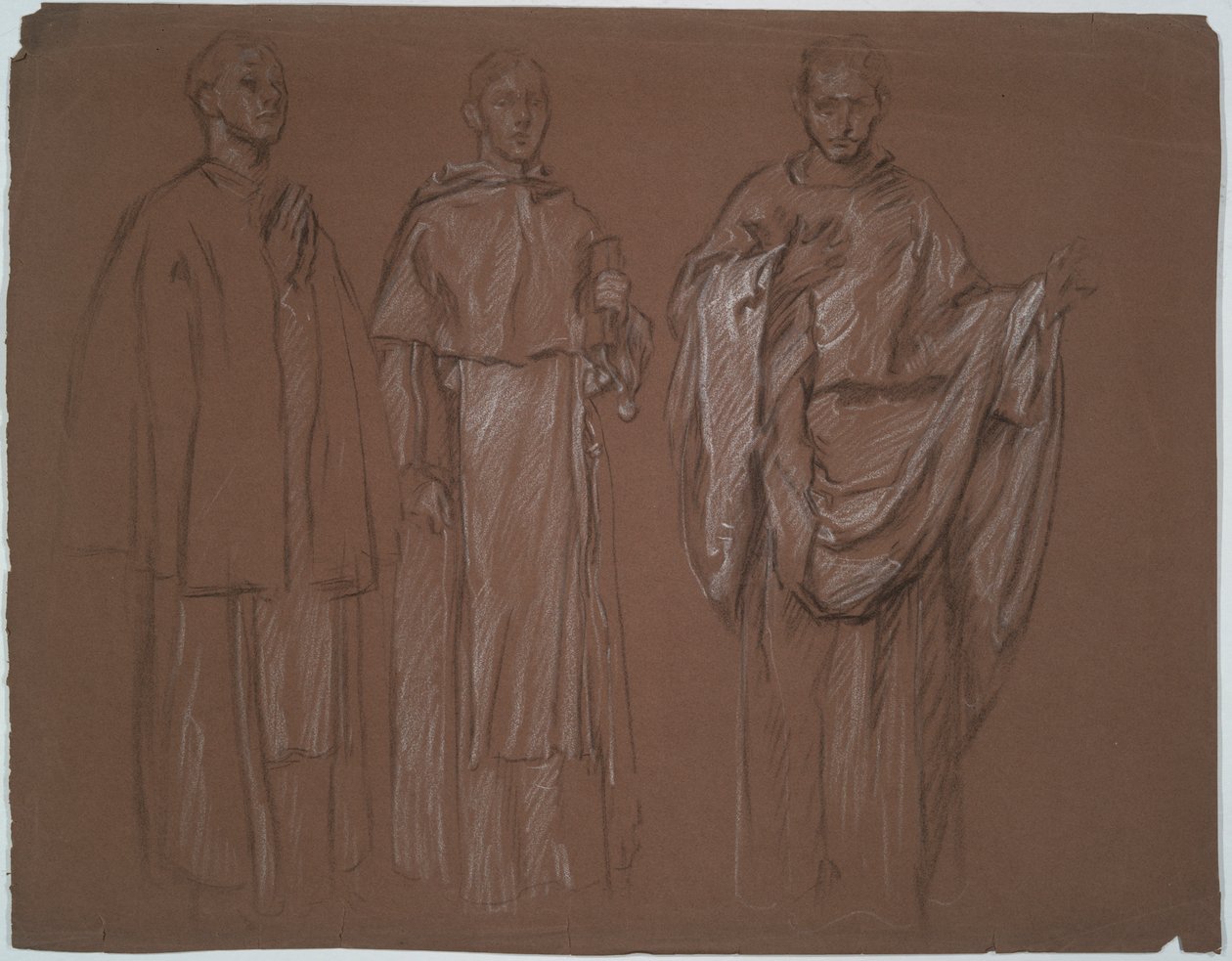 Ongeïdentificeerde studie door Edwin Austin Abbey