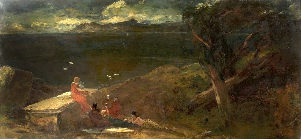 Circe (recto) door Edwin Ellis