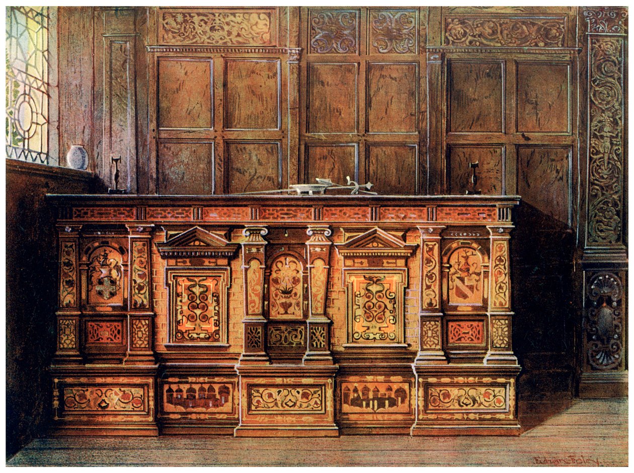 Ingelegde archiefkist, 1910 door Edwin Foley