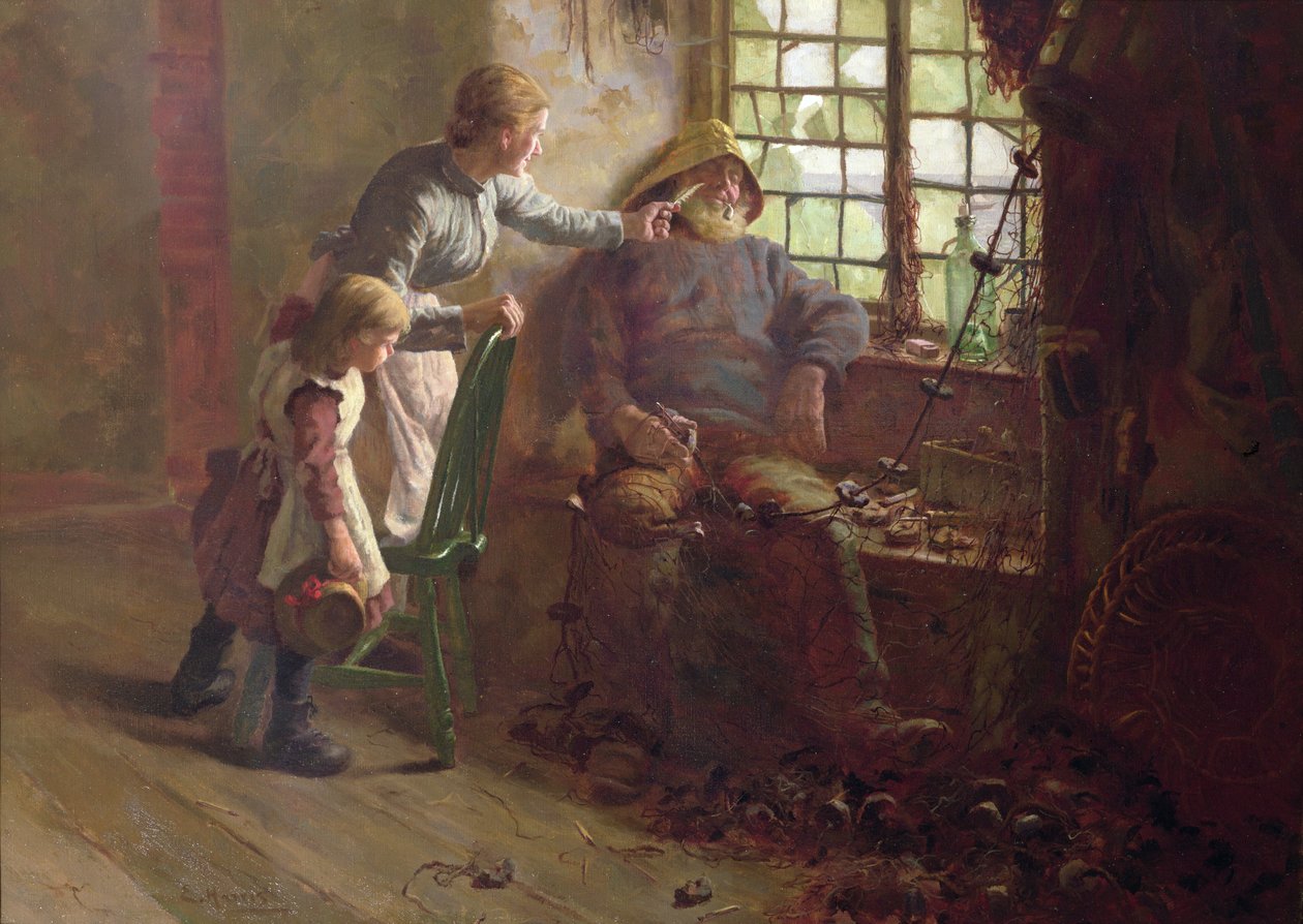 Rustend door Edwin Harris
