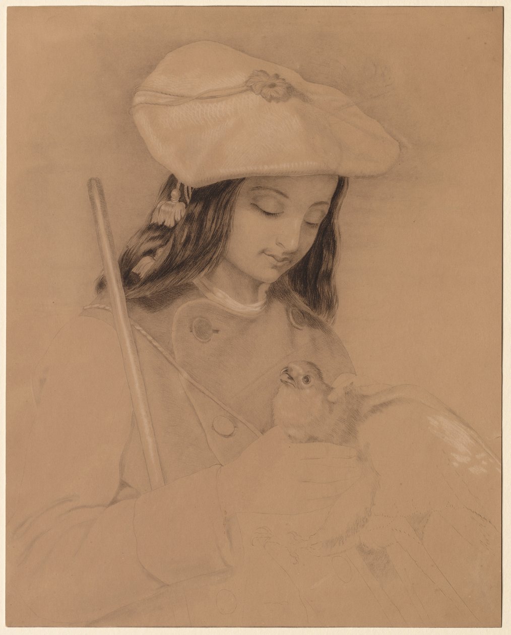 Hooglandmeisje door Edwin Landseer