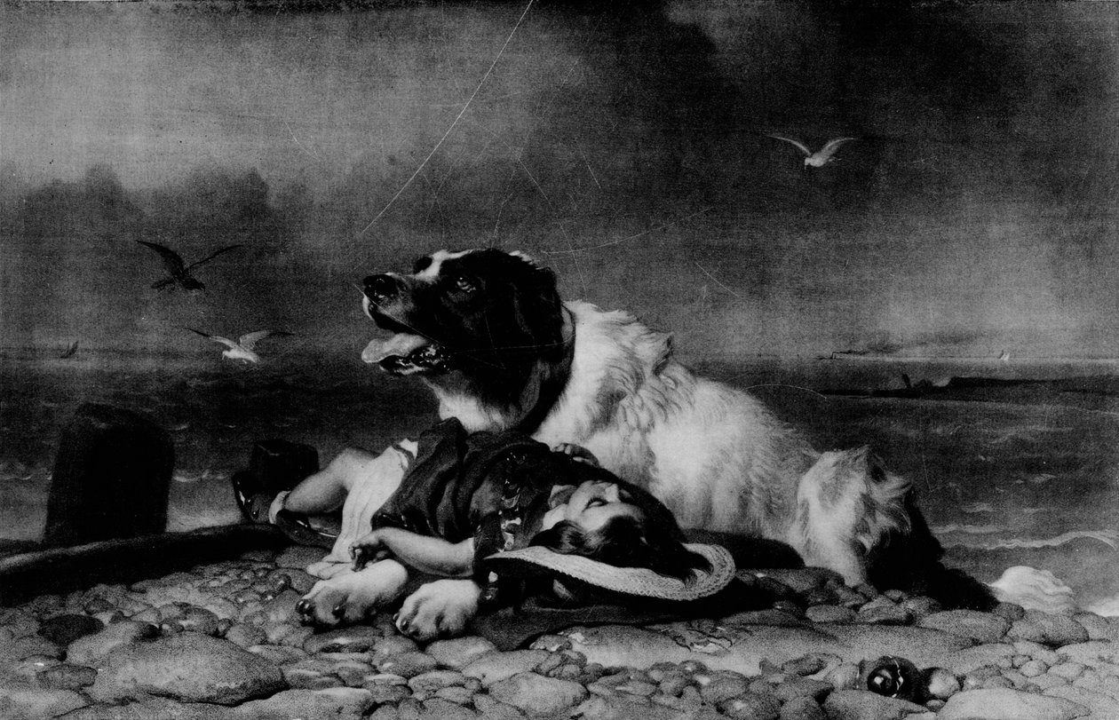 Gered! door Edwin Landseer