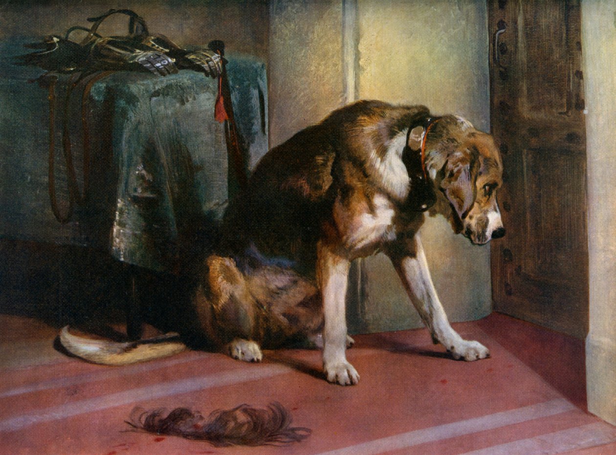 Spanning, 19e eeuw, 1912 door Edwin Landseer