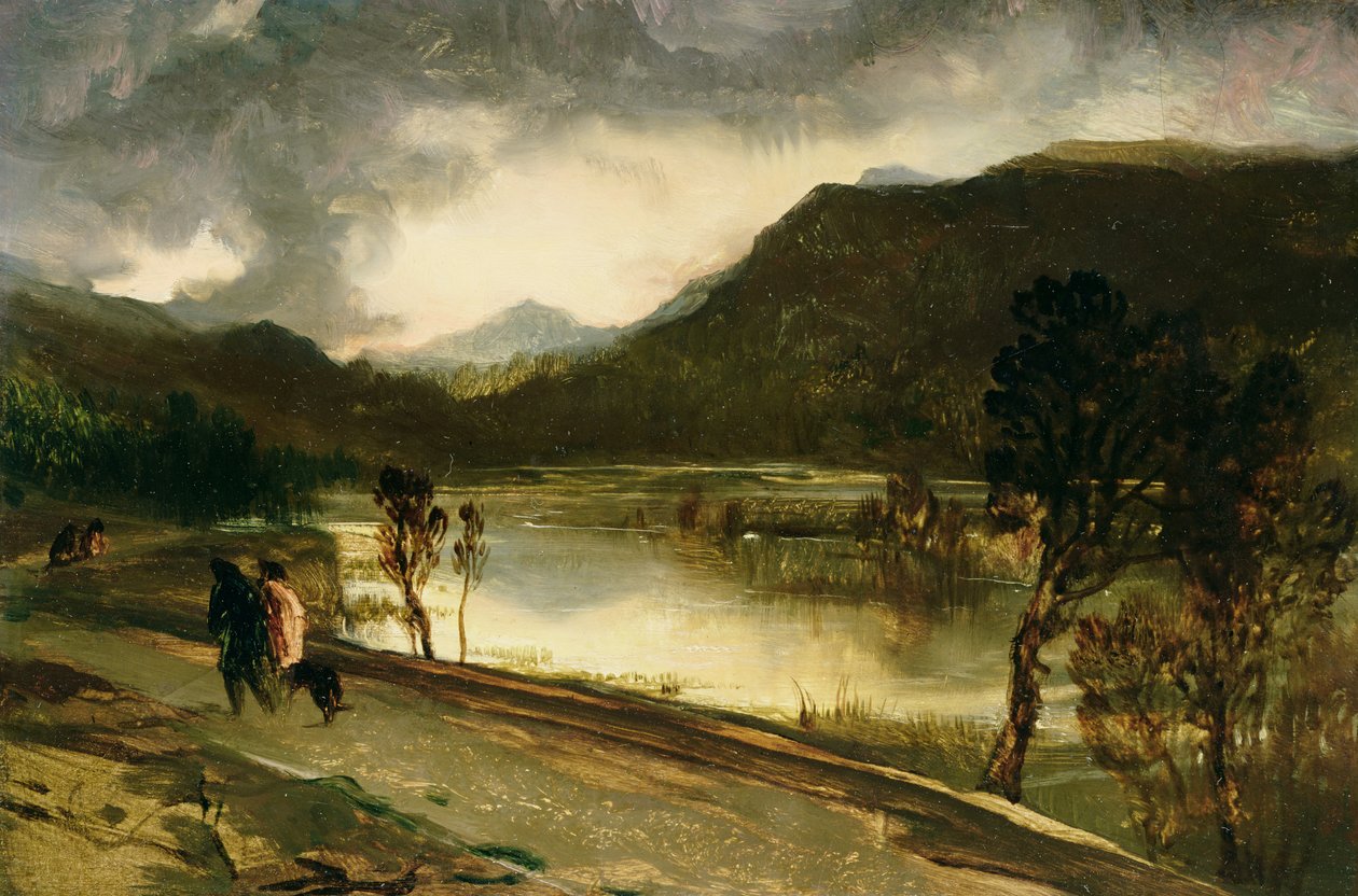 Een Hooglandmeer door Edwin Landseer
