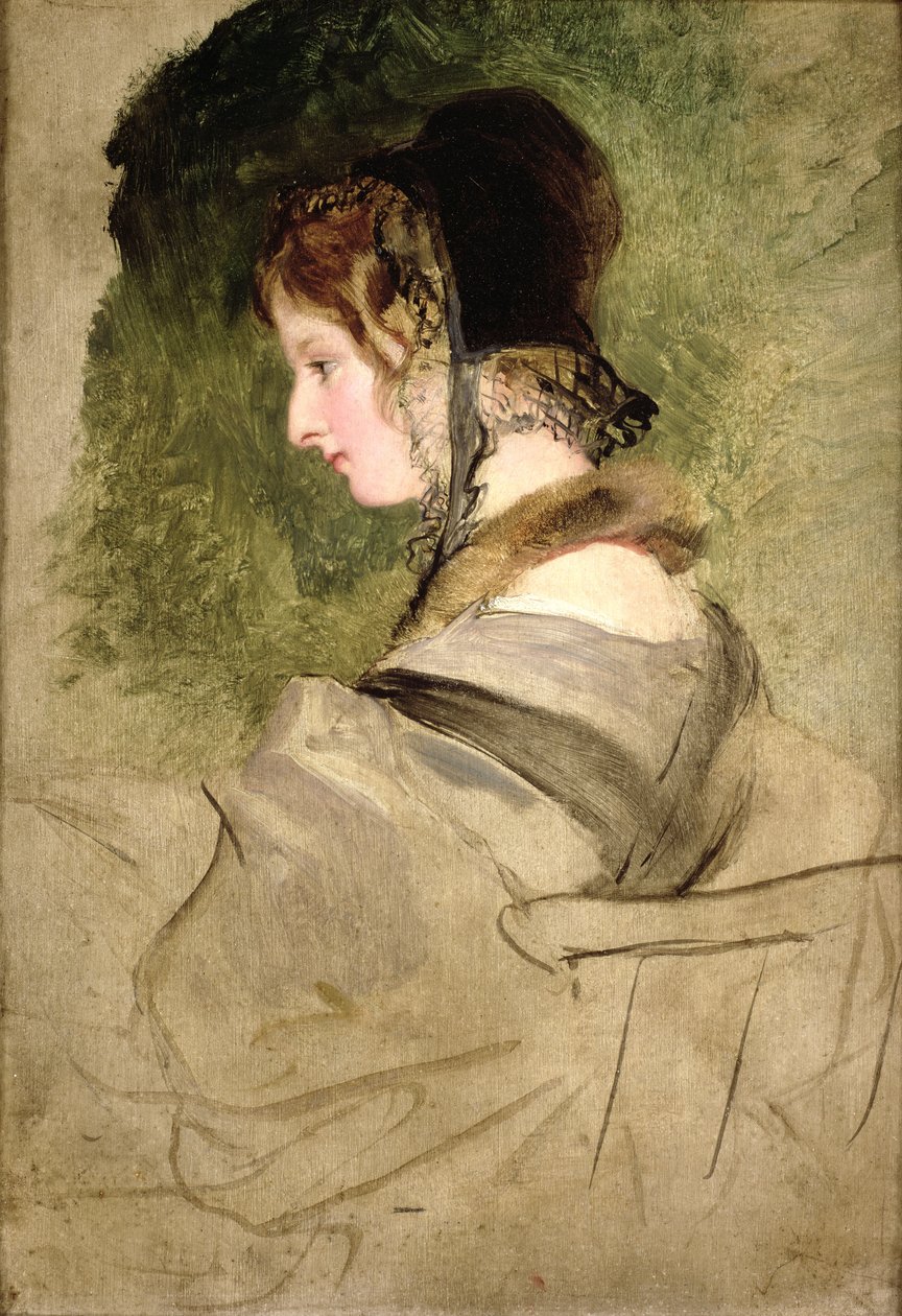 Portret van een vrouw door Edwin Landseer