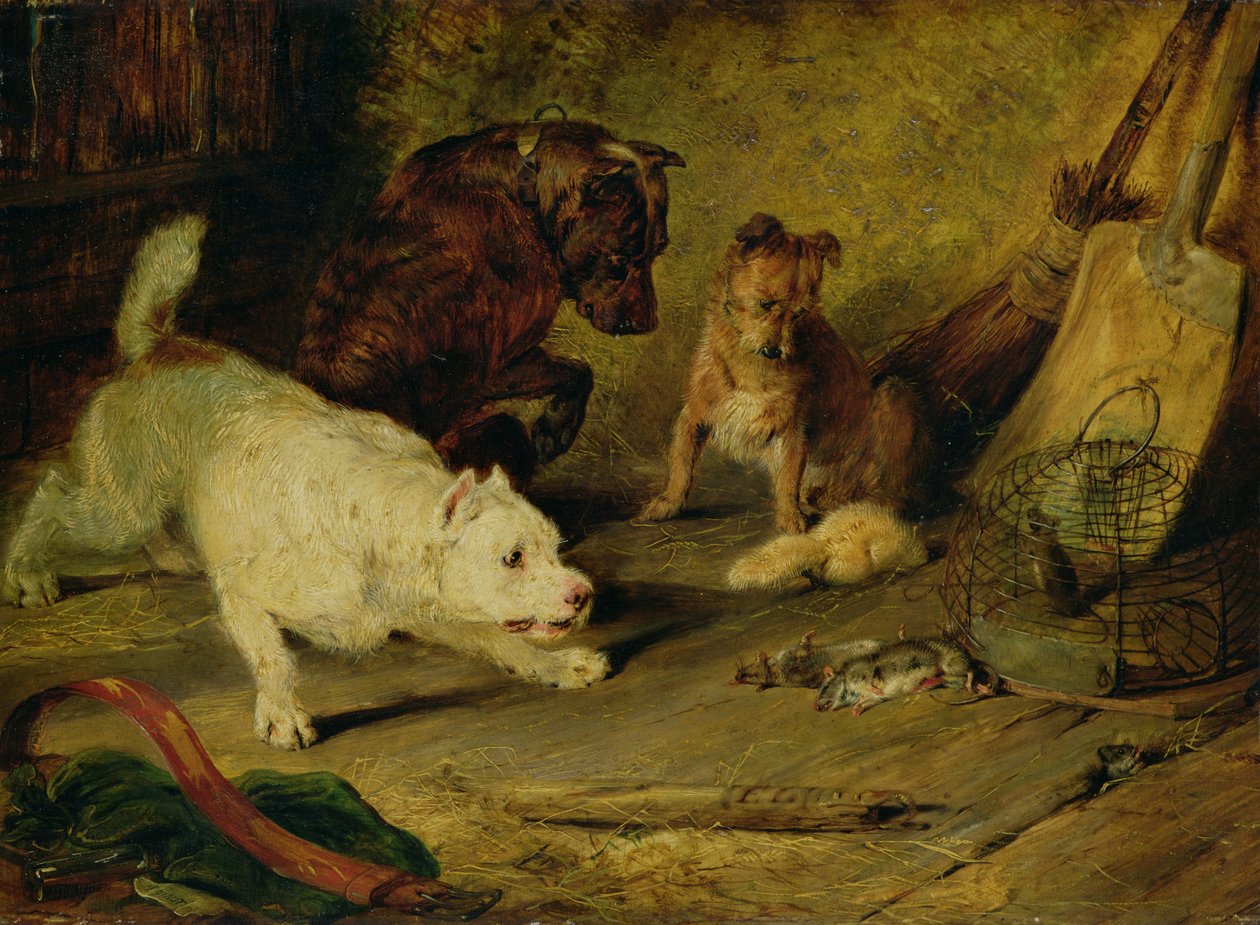 Rattenvangers door Edwin Landseer