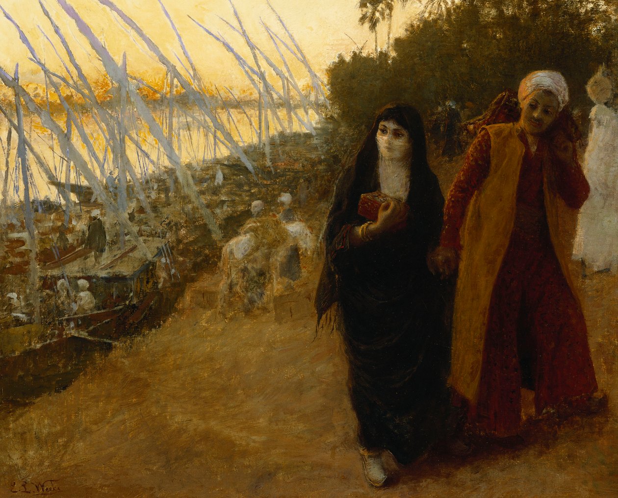 Langs de Nijl door Edwin Lord Weeks