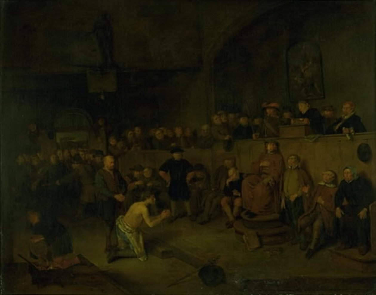Een rechtszaak door Egbert van I Heemskerck