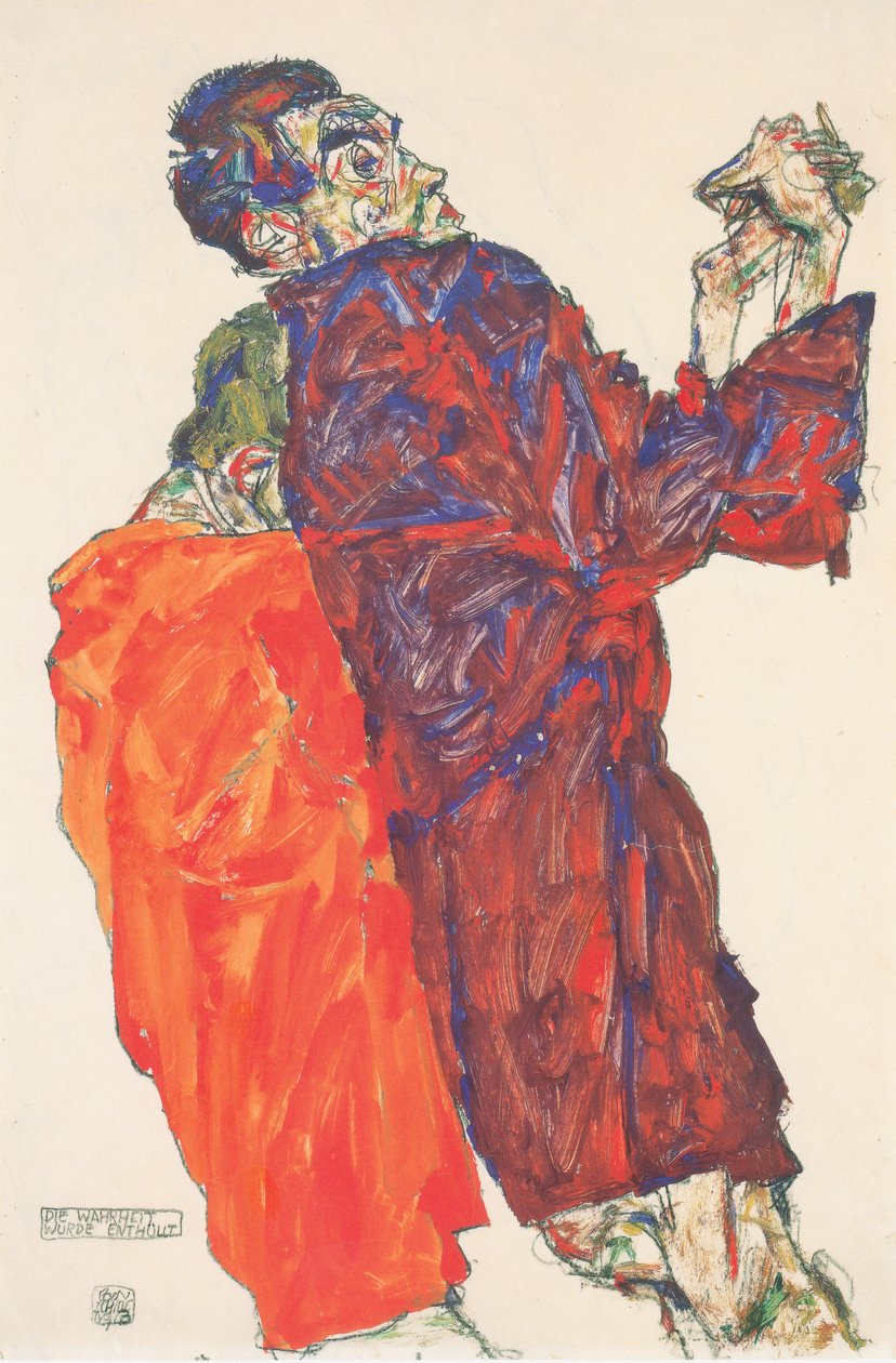 De waarheid werd onthuld door Egon Schiele