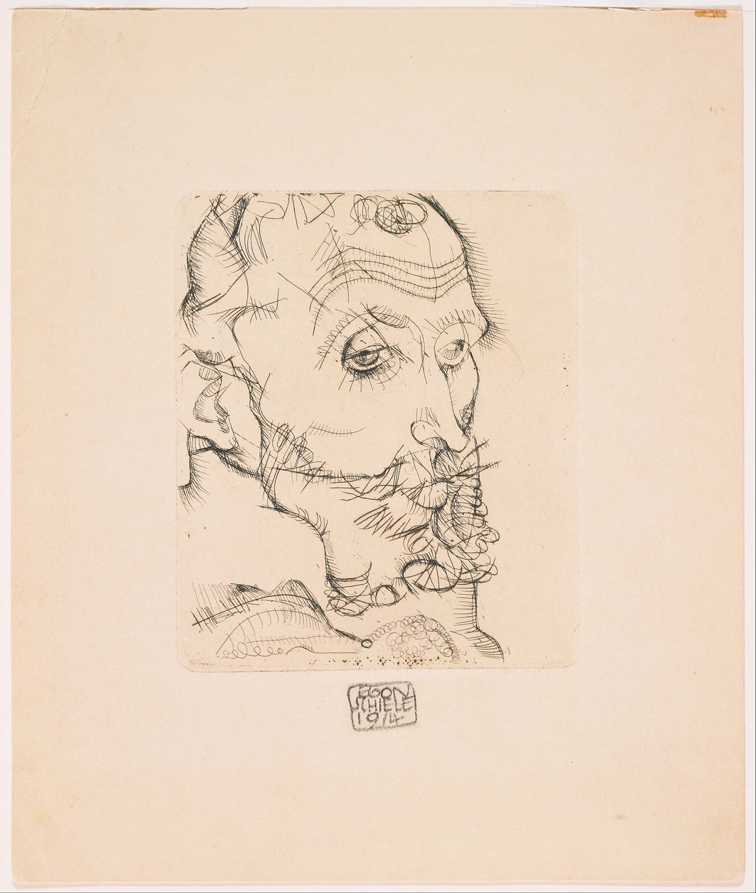 Portret van Franz Hauer door Egon Schiele