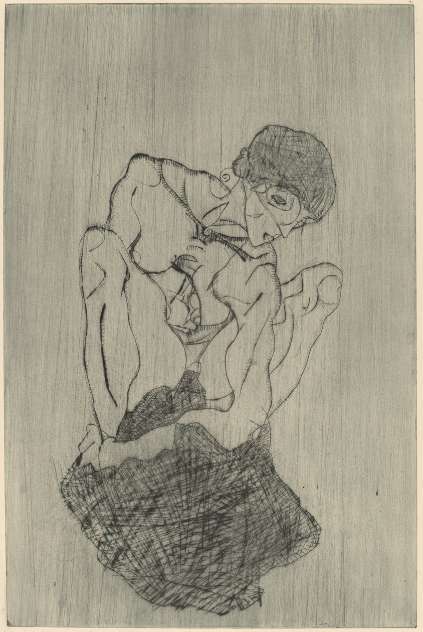 Kummernis door Egon Schiele