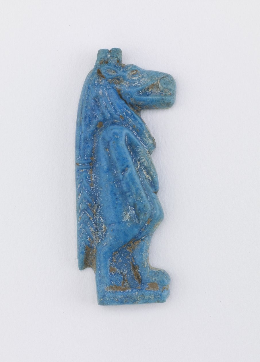 Amulet: het figuur van Thoureis, mogelijk Ptolemaeïsche periode, 305-30 v.Chr. door Egyptian