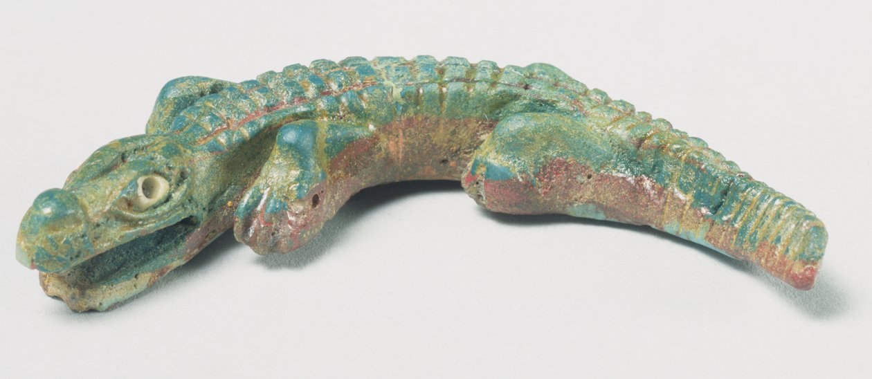 Krokodil, Laat-Ptolemaeïsche Periode tot Romeinse Periode, 1e eeuw v.Chr.-1e eeuw n.Chr. door Egyptian