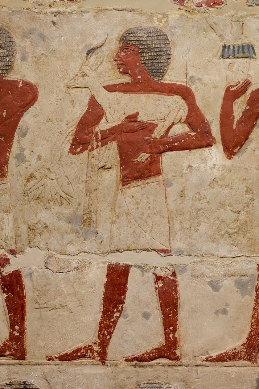 Mastaba graf van Perneb, ca. 2381-2323 v.Chr. door Egyptian 5th Dynasty