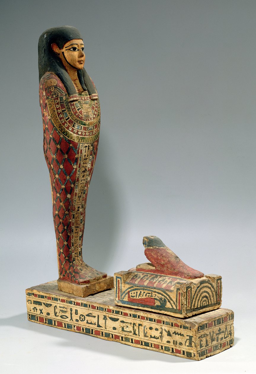 Statuette van Osiris van Iahmes door Egyptian Ptolemaic Period