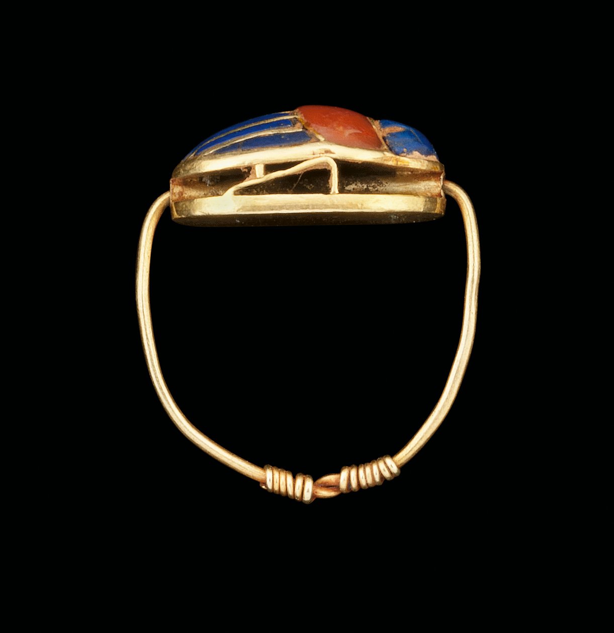 Scarabeevingerring, Middenrijk door Egyptian 12th Dynasty
