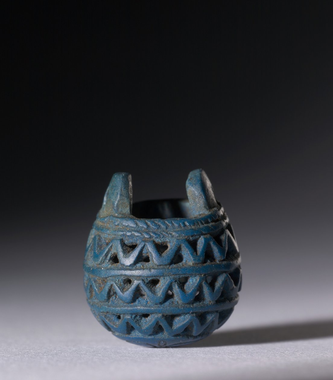 Modelmand als amulet, ca. 1069-945 v.Chr. door Egyptian 21st Dynasty