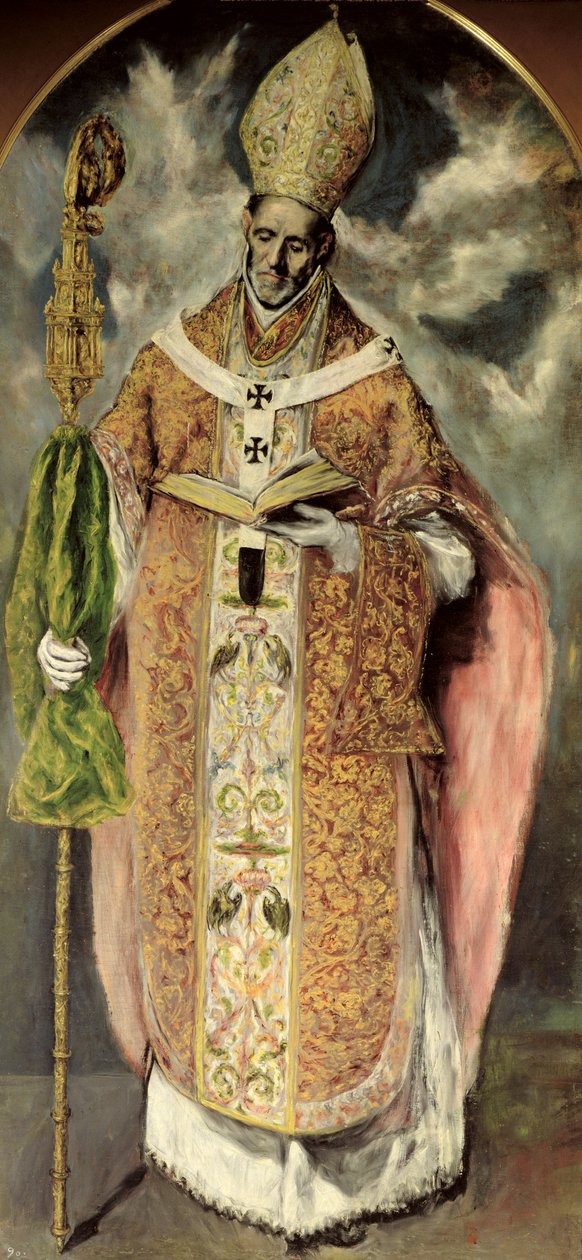 St. Ildefonso (607-667) 1605-1610 door El Greco