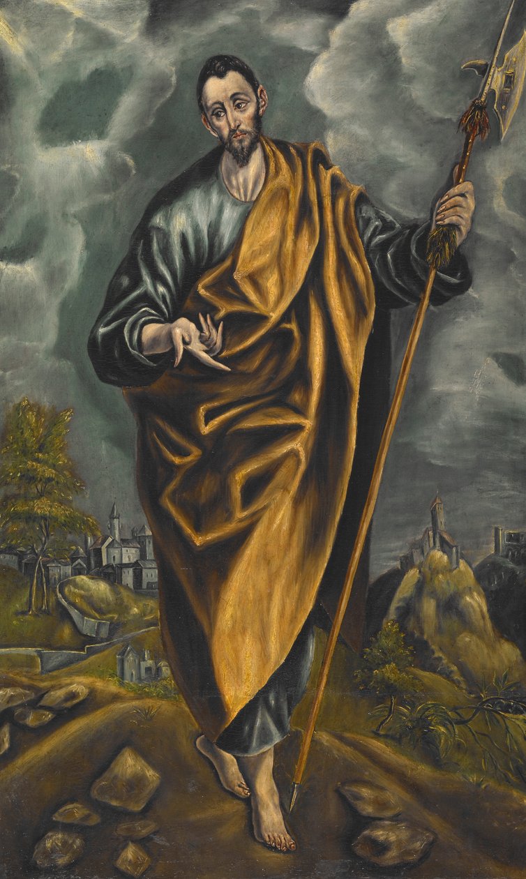St. Judas Thaddaeus of St. Thomas door El Greco