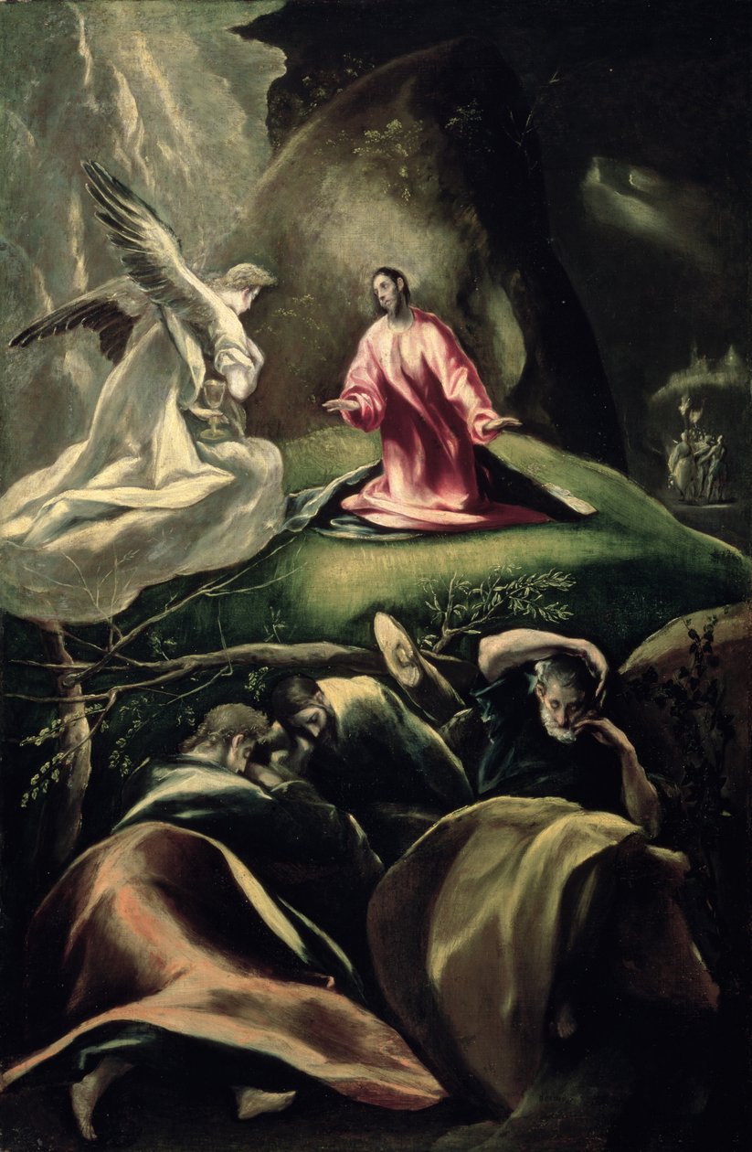 De Agonie in de Tuin door El Greco