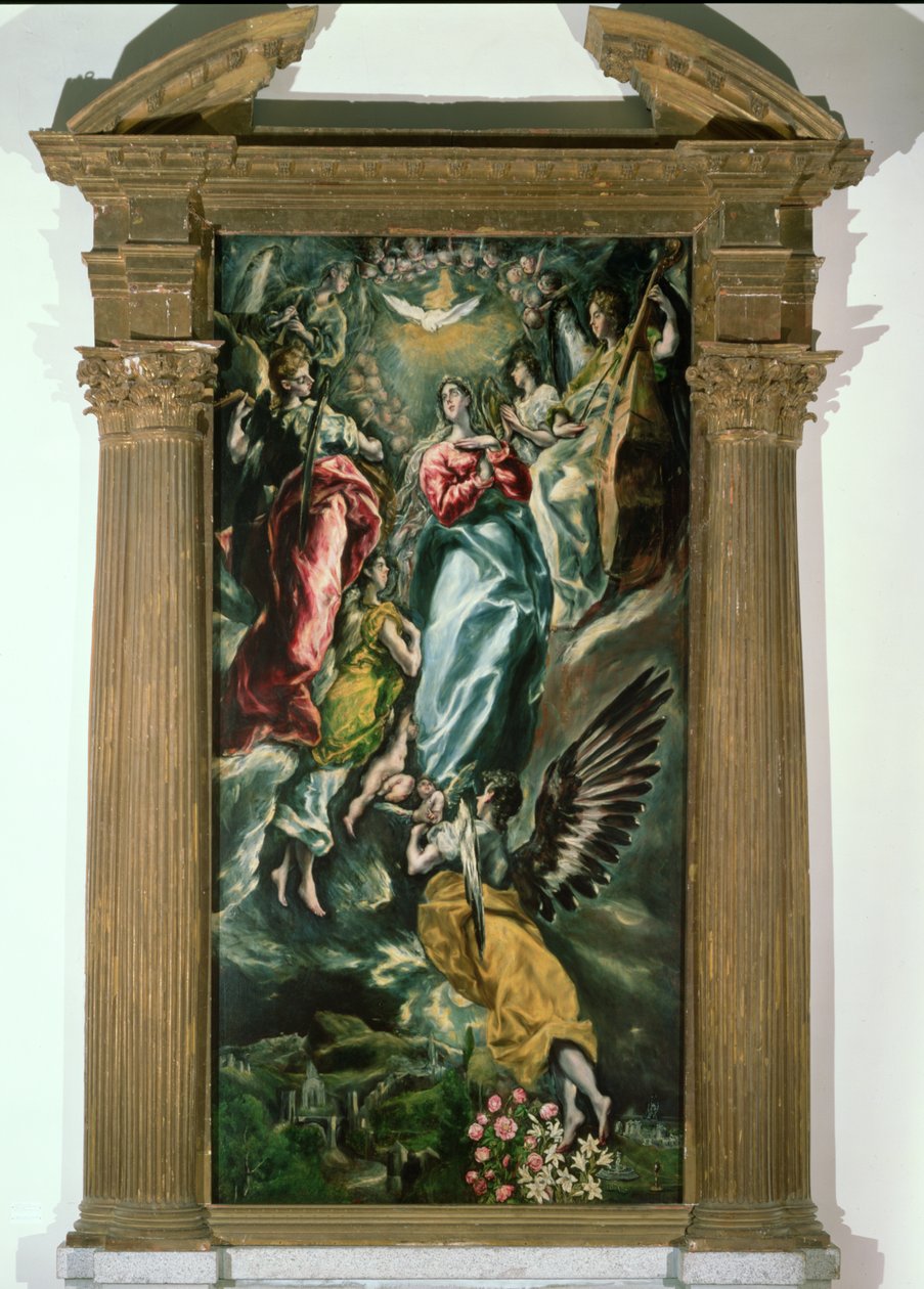 De Hemelvaart van de Maagd, 1607-13 door El Greco