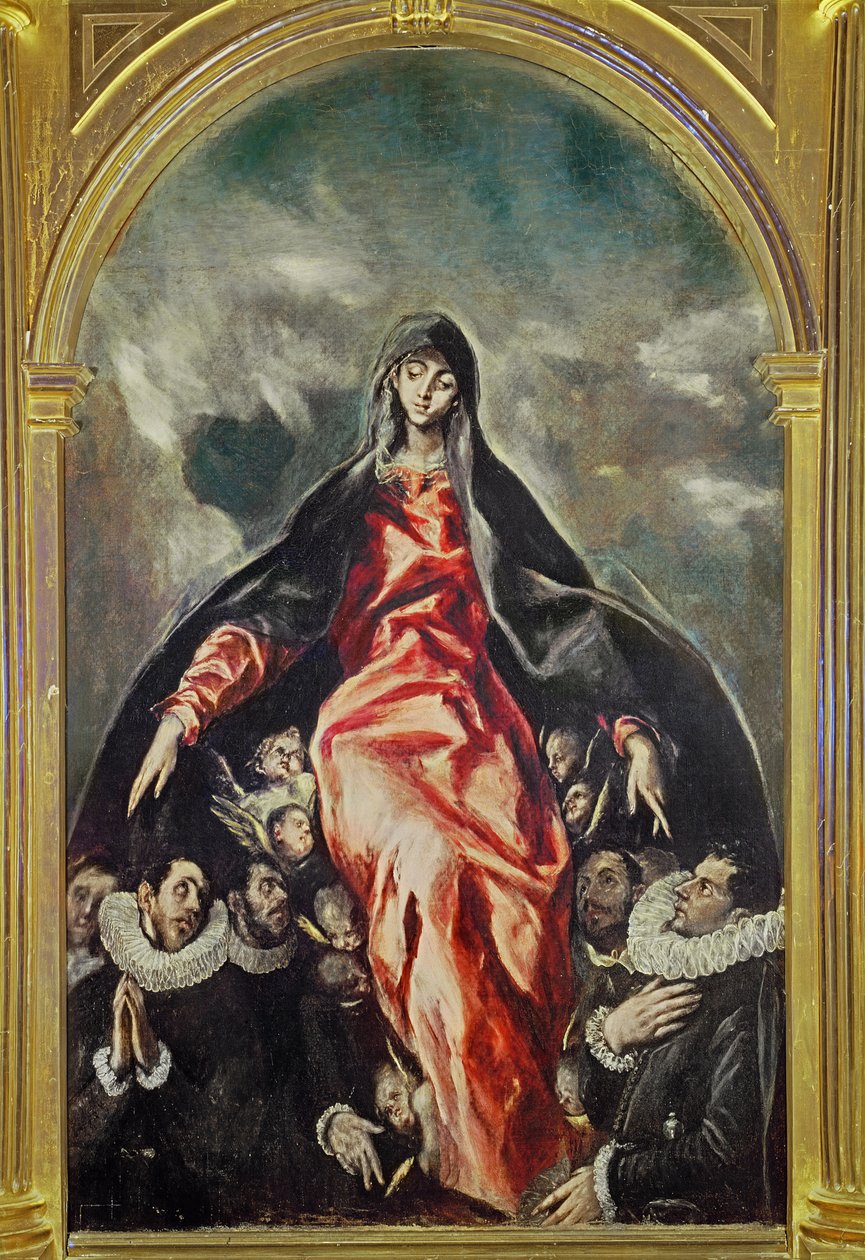 De Maagd van Liefdadigheid, 1603-05 door El Greco