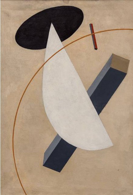 Proun Vrashchenia door Eliezer Markowich Lissitzky