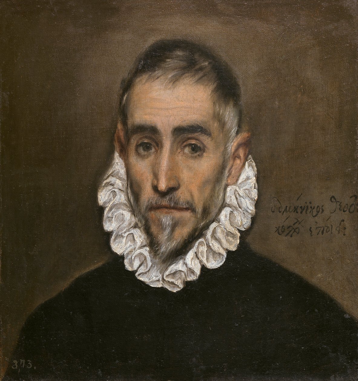 Een oudere heer door El Greco