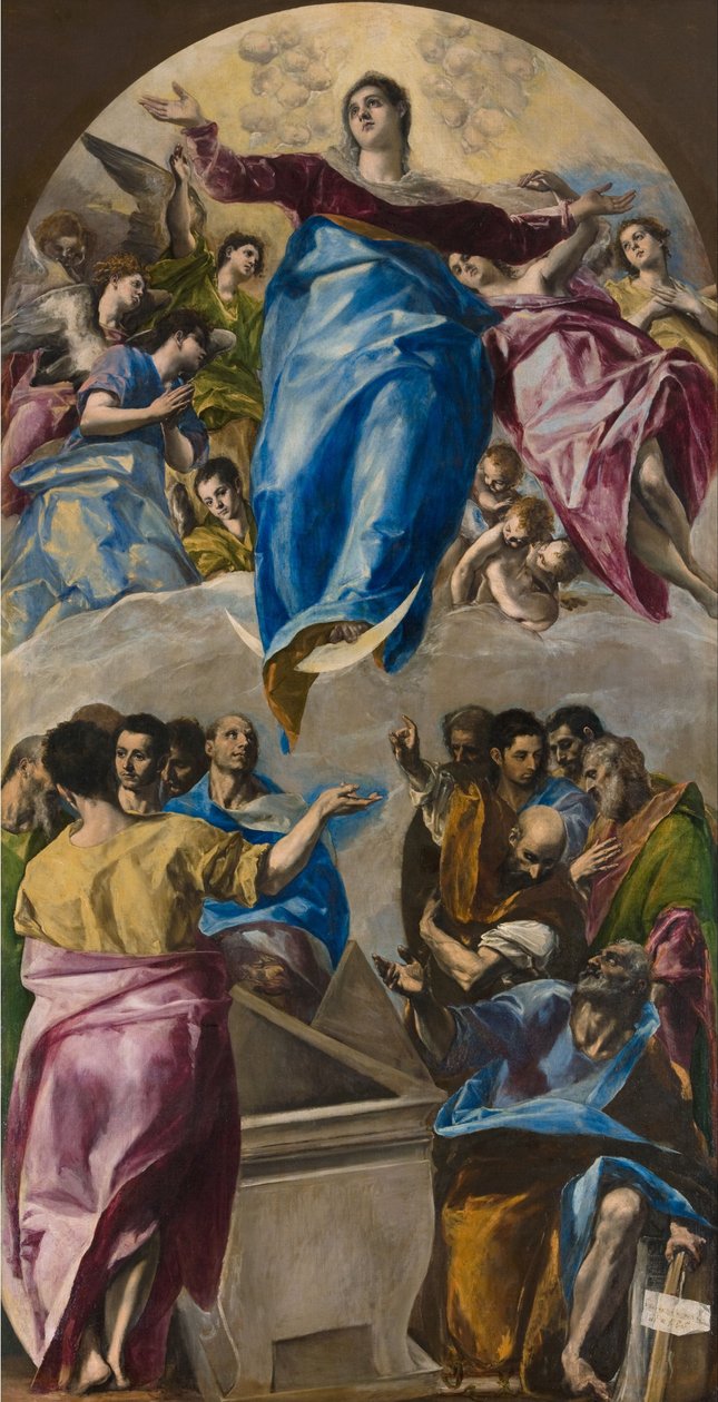 Maria Hemelvaart door El Greco