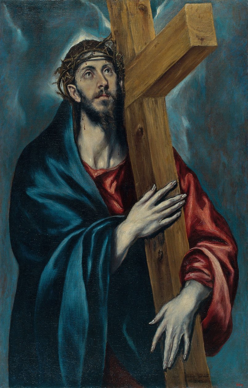 Christus draagt het kruis door El Greco