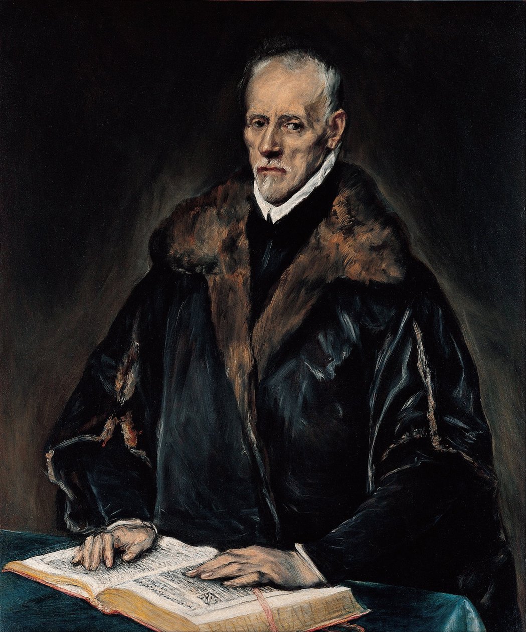 Portret van Dr. Francisco de Pisa door El Greco