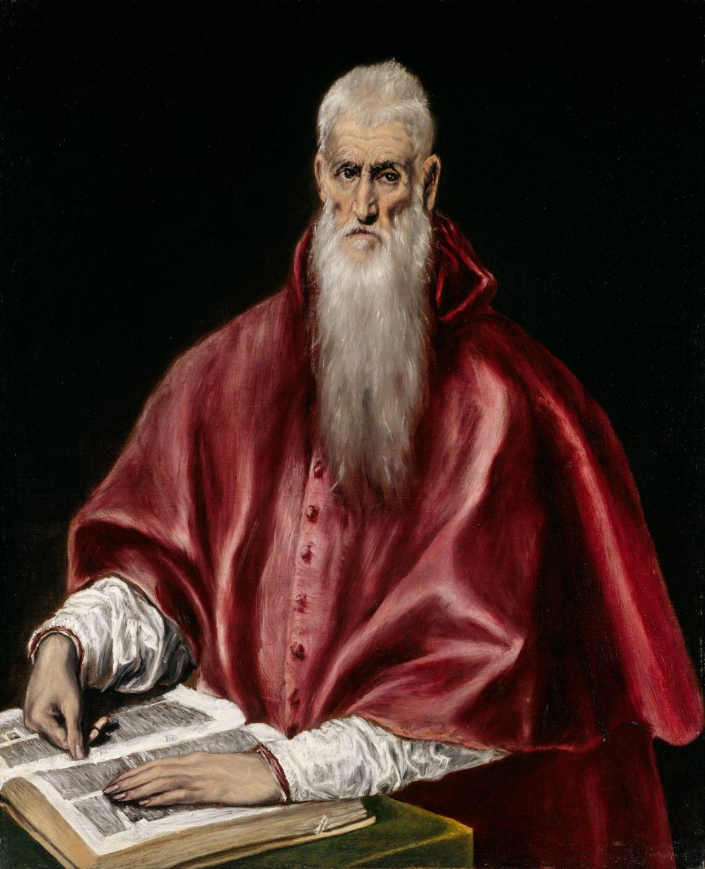 Sint Hiëronymus als Geleerde, c.1610 door El Greco