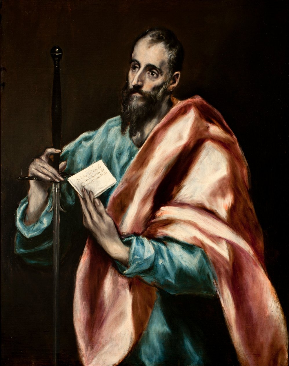 De Apostel Paulus door El Greco